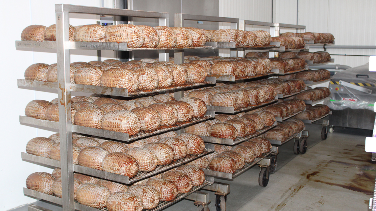 Badger Ham produces 4 million pounds of ham per year at its Milwaukee plant.