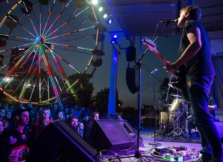 Local H performs.