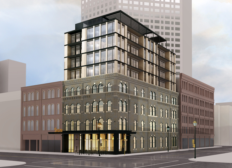 Boutique hotel proposed for Broadway building downtown