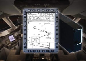 The Astronautics BP5 electronic flight bag is a form/fit replacement for the Boeing 787 that will enable the storage of more information, including detailed charts, maps, documents, and databases.