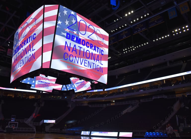 DNC 2020 will be held at Fiserv Forum.