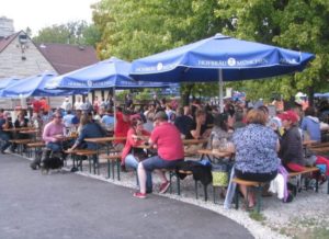 Estabrook Park beer garden