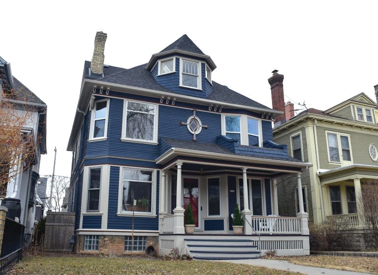 Many Victorian homes retain their character today.