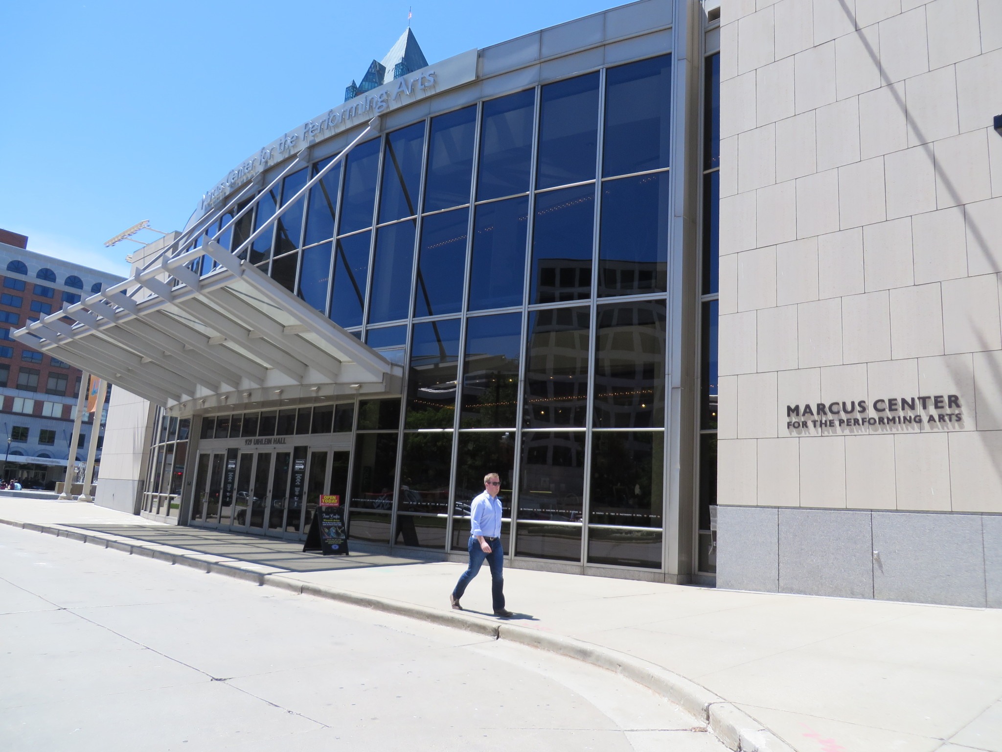 The Marcus Center for the Performing Arts in downtown Milwaukee