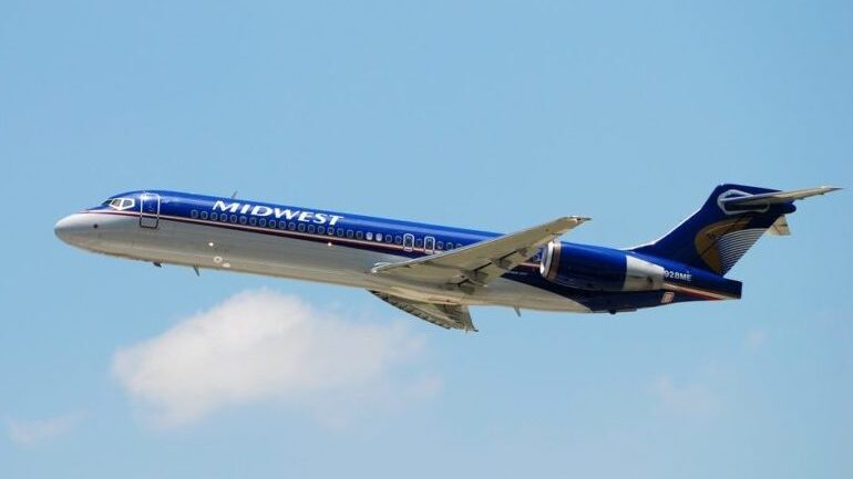 Midwest Airlines plane Midwest Airlines plane