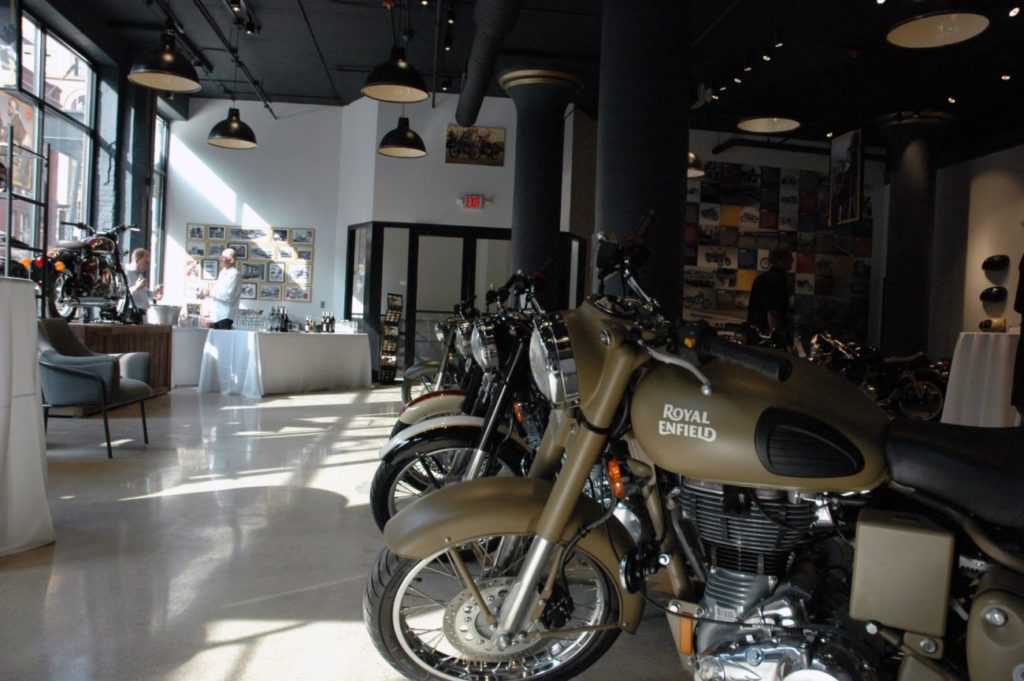 Royal Enfield opens Milwaukee dealership, North American HQ