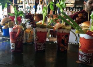 Bloody Marys at Sobelman's Milwaukee location.