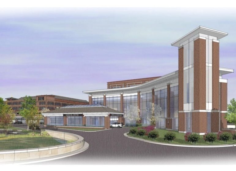 st-catherines-medical-center-campus-expansion-rendering-advanced-outpatient-wing
