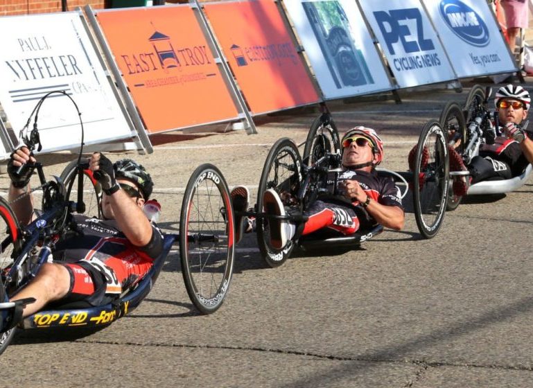 hand cycling