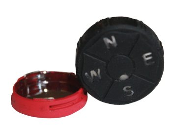 The Northern Star eight directional compass is small enough to fit inside a firefighter’s face shield and helps alleviate disorientation during a fire–the leading cause of death among firefighters. 