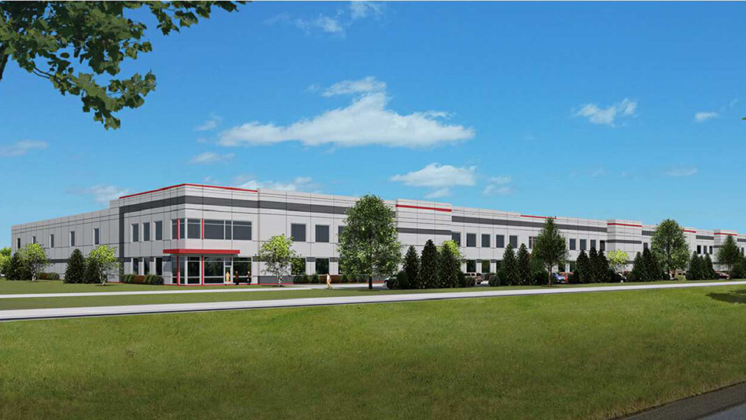 A rendering of the new Illing Co. building in Germantown