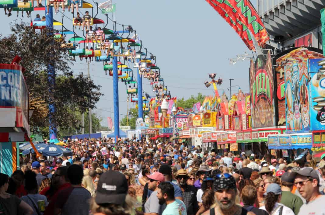 The 2019 Wisconsin State Fair set a new attendance record for the event.