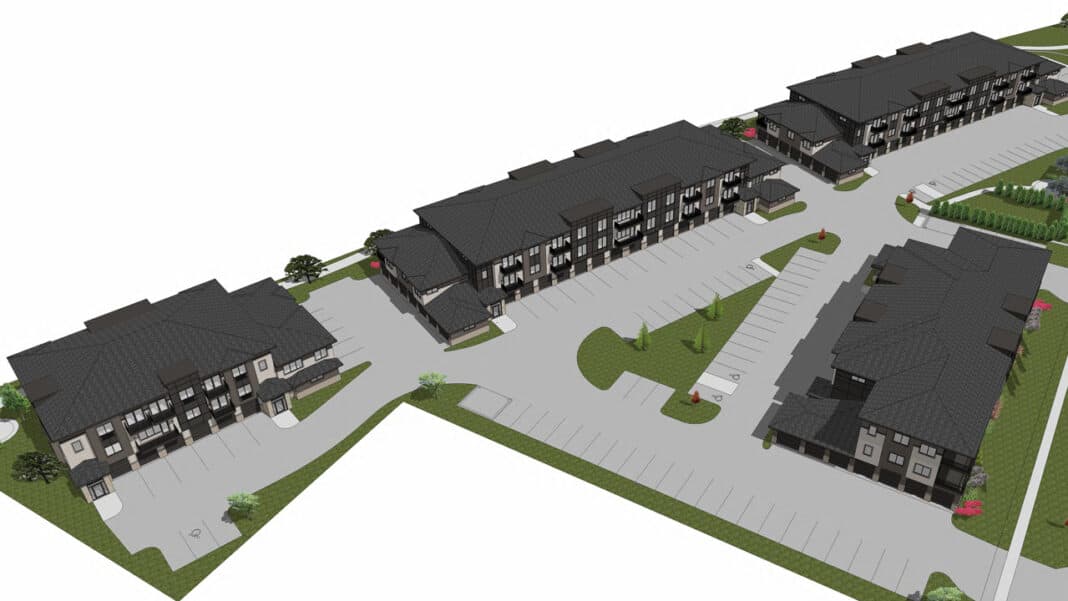 Mukwonago apartment Rendering courtesy of Studio 951