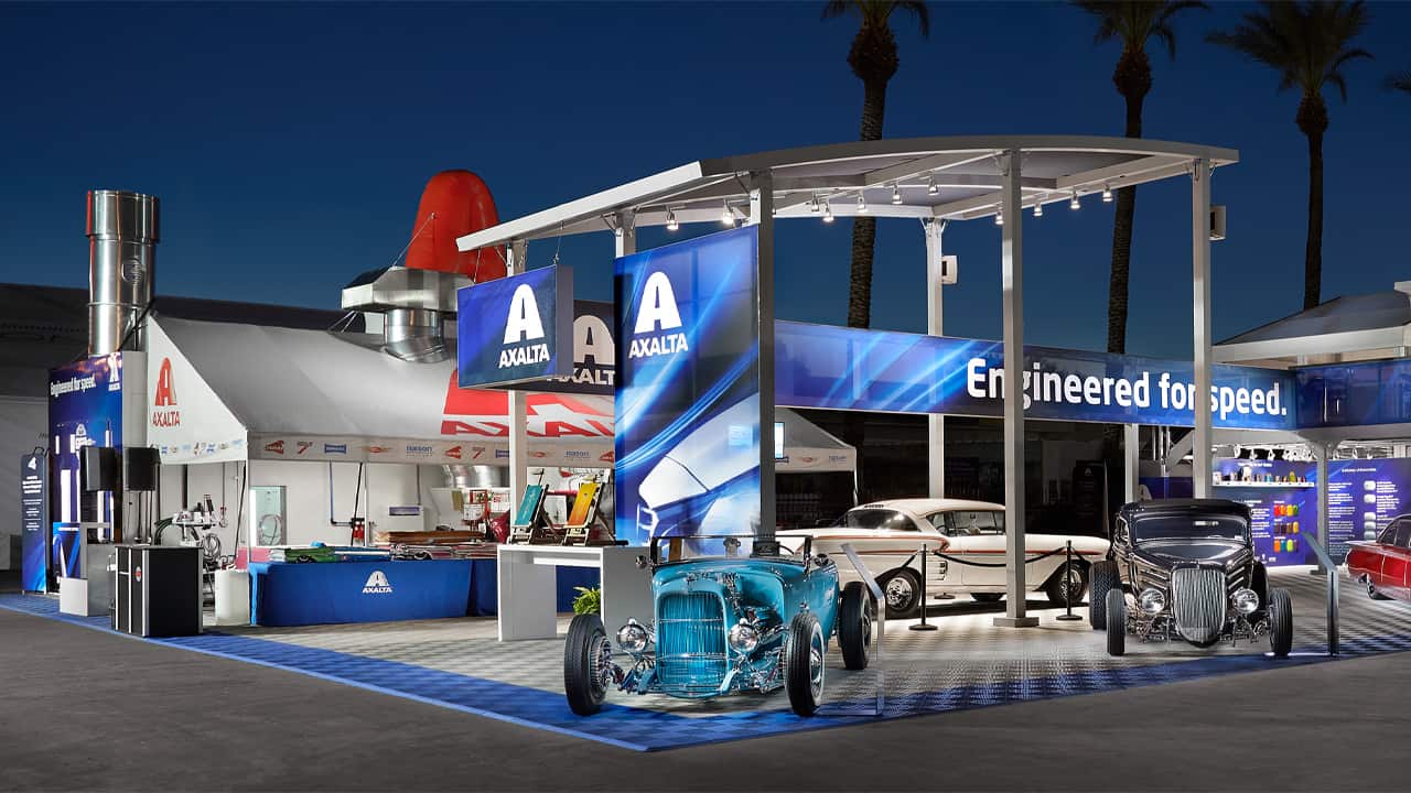 An exhibit Catalyst created for Axalta.