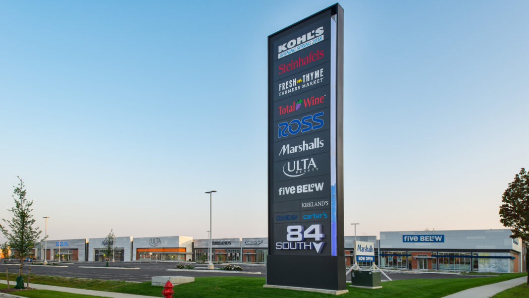 84South retail buildings. Photo courtesy of Cobalt Partners LLC.